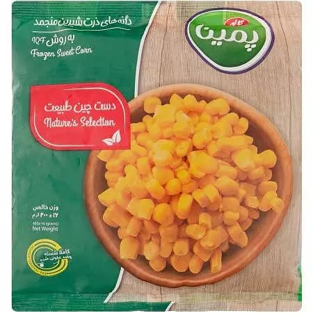 ذرت شیرین منجمد پمینا کاله(400 گرم)