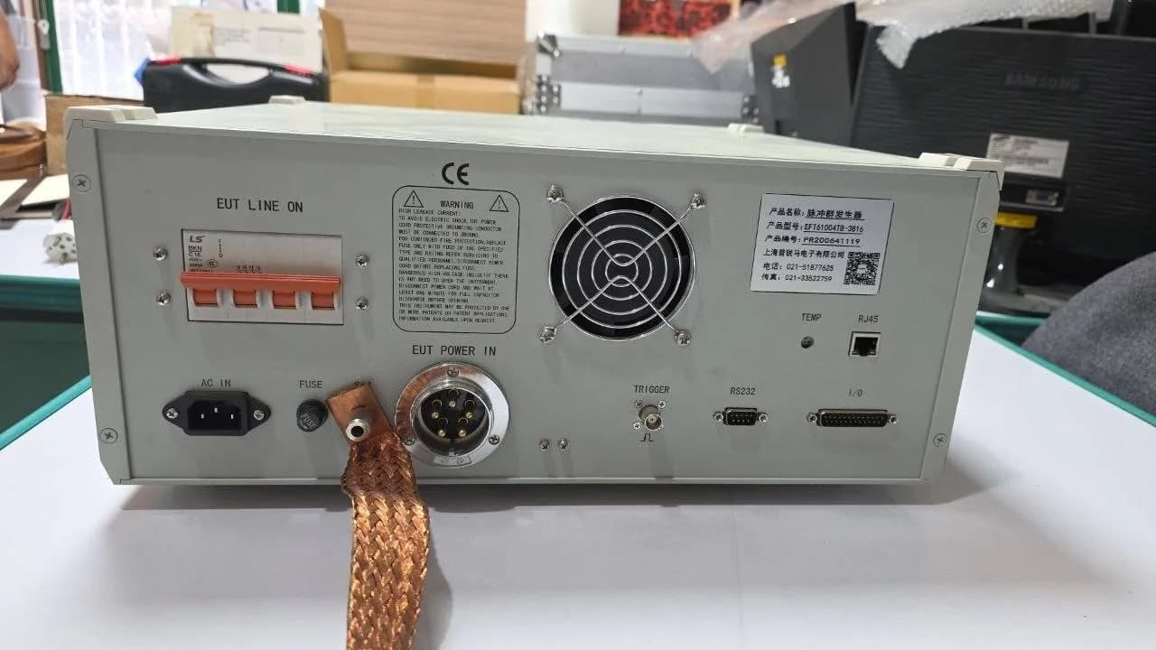 شبیه‌ساز پالس سریع گذرا PRIMA EFT61004TB-3816 سه‌فاز 5 کیلوولت 16 آمپر — تصویر ۶
