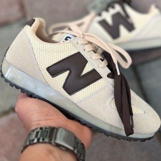 کتونی نیوبالانس 2026 دخترانه کرم NEW BALANCE