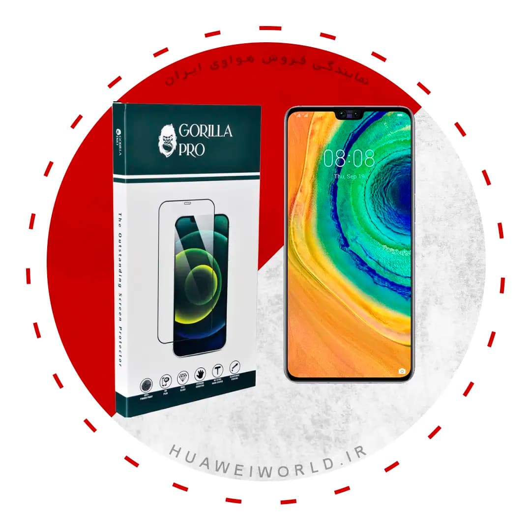 گلس و محافظ هیدروژلی (شفاف) نمایشگر گوشی هواوی مدل Huawei Mate 30