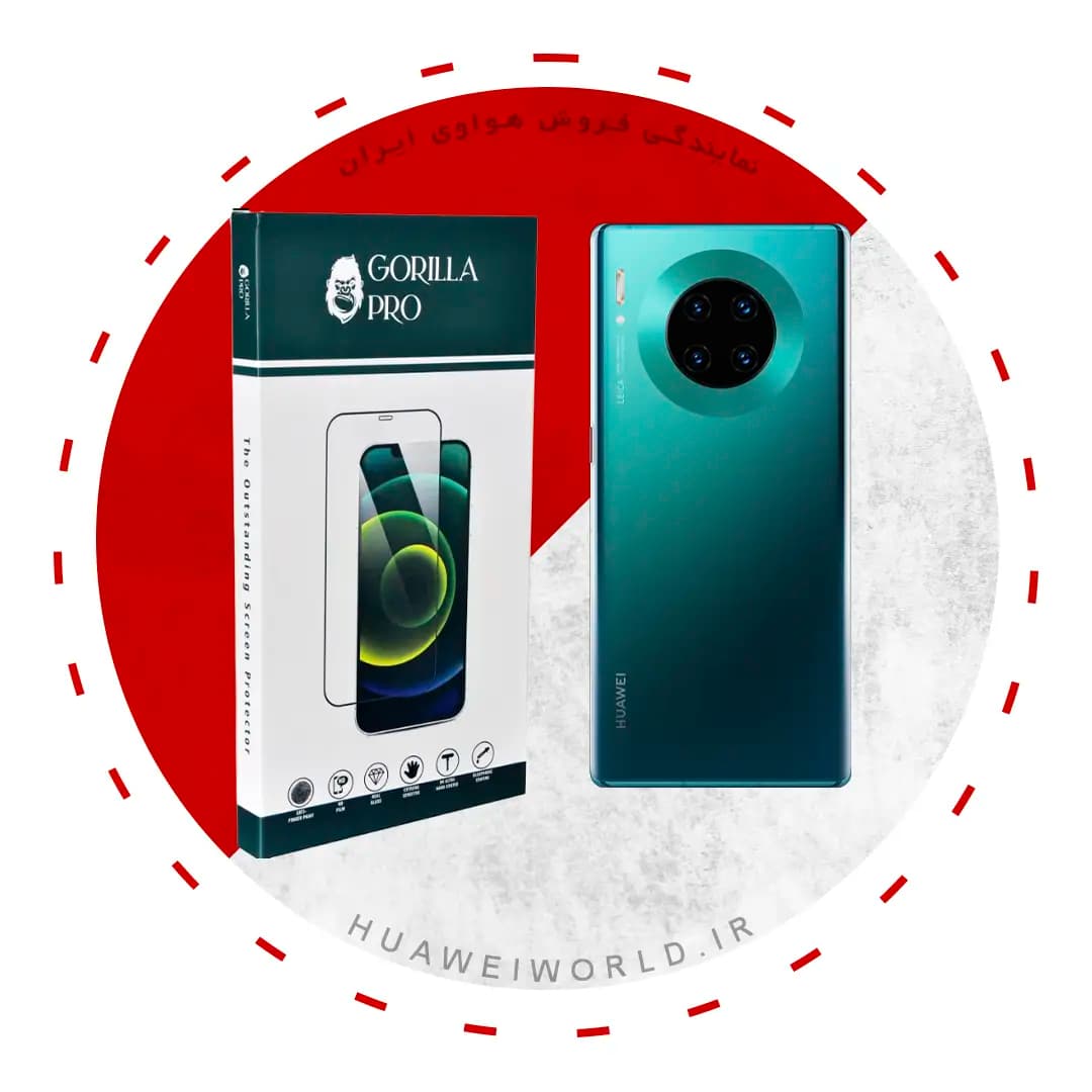 گلس و محافظ هیدروژلی (شفاف) بدنه گوشی هواوی مدل Huawei Mate 30