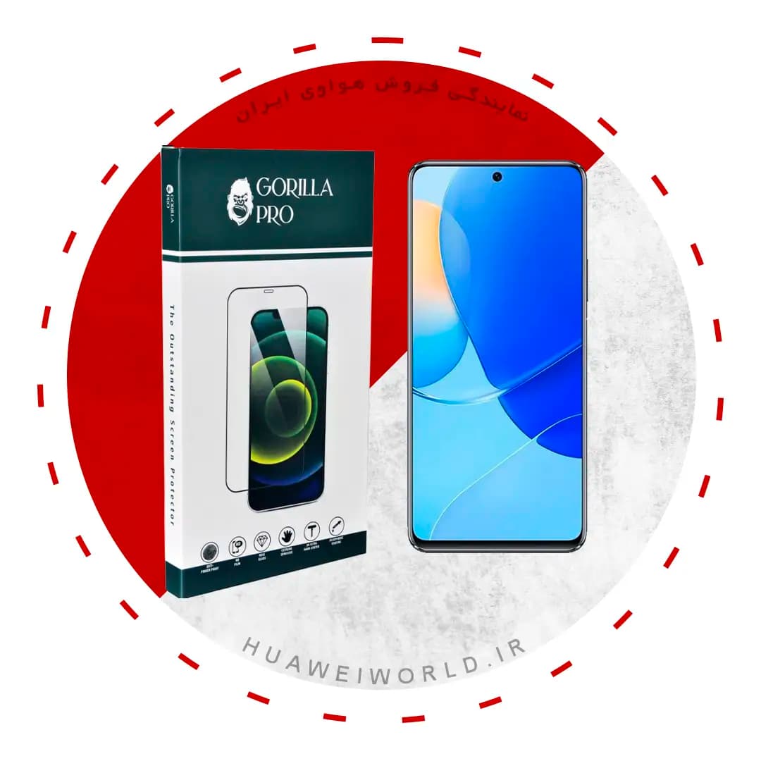 گلس و محافظ هیدروژلی (پرایوسی) نمایشگر گوشی هواوی مدل Huawei Nova 9 SE — تصویر ۲