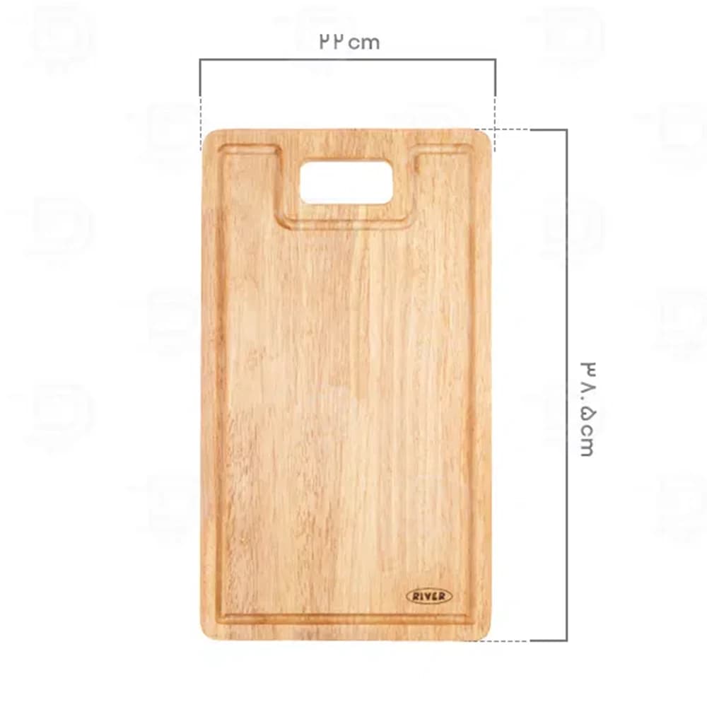 تخته گوشت چوبی ریور مدل 3902