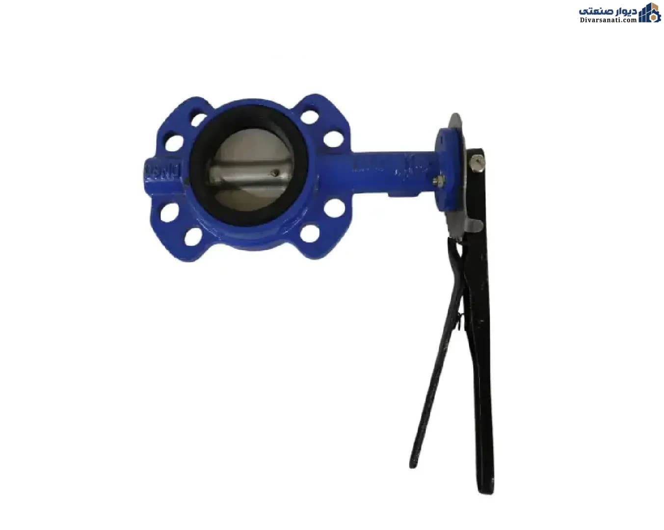 شیر پروانه‌ای ویفری 3 اینچ میراب اهرمی DN80 PN10/PN16
