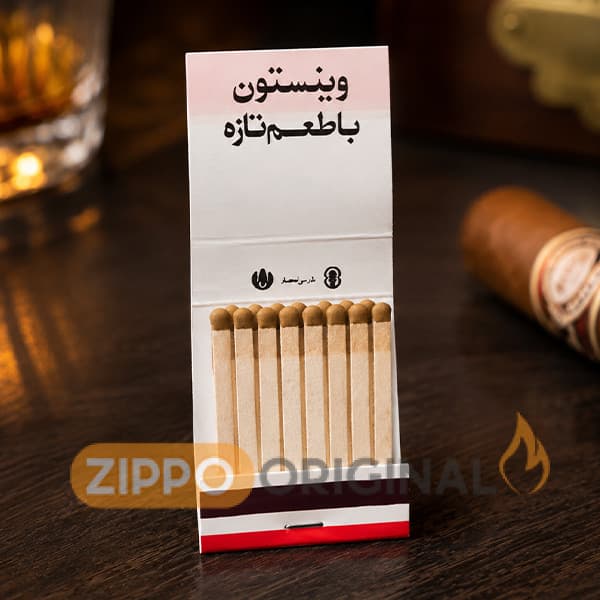 کبریت جعبه کاغذی winston — تصویر ۳