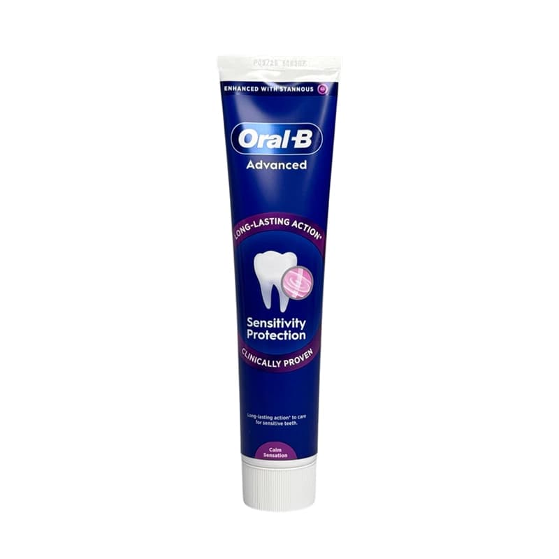 خمیردندان ضد حساسیت اورال بی مدل Sensitivity Protection مناسب دندان‌های حساس 125 میل — تصویر ۲