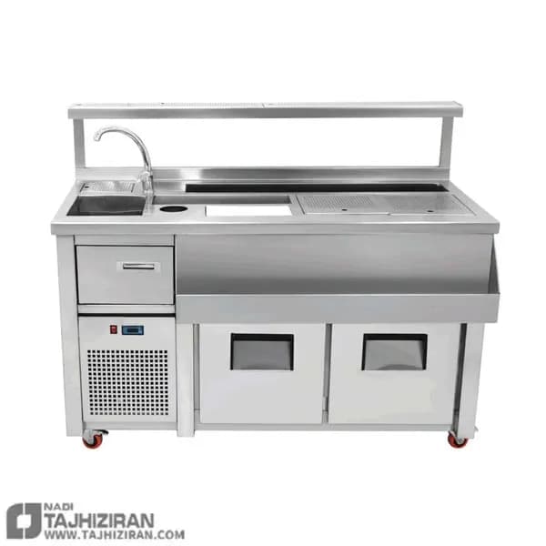 باراستیشن 150 سانت زیر یخچال مکث سیلور Max Silver