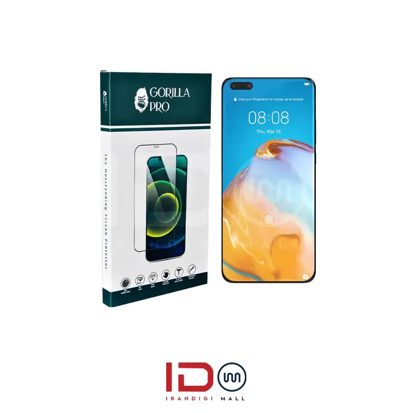 گلس و محافظ هیدروژلی (مات) نمایشگر گوشی هواوی مدل Huawei P40 Pro — تصویر ۲