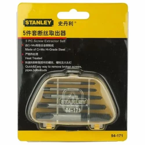 ست قلاویز چپ گرد 5 عددی استنلی انگلیس مدل STANLEY 94-171-1-23