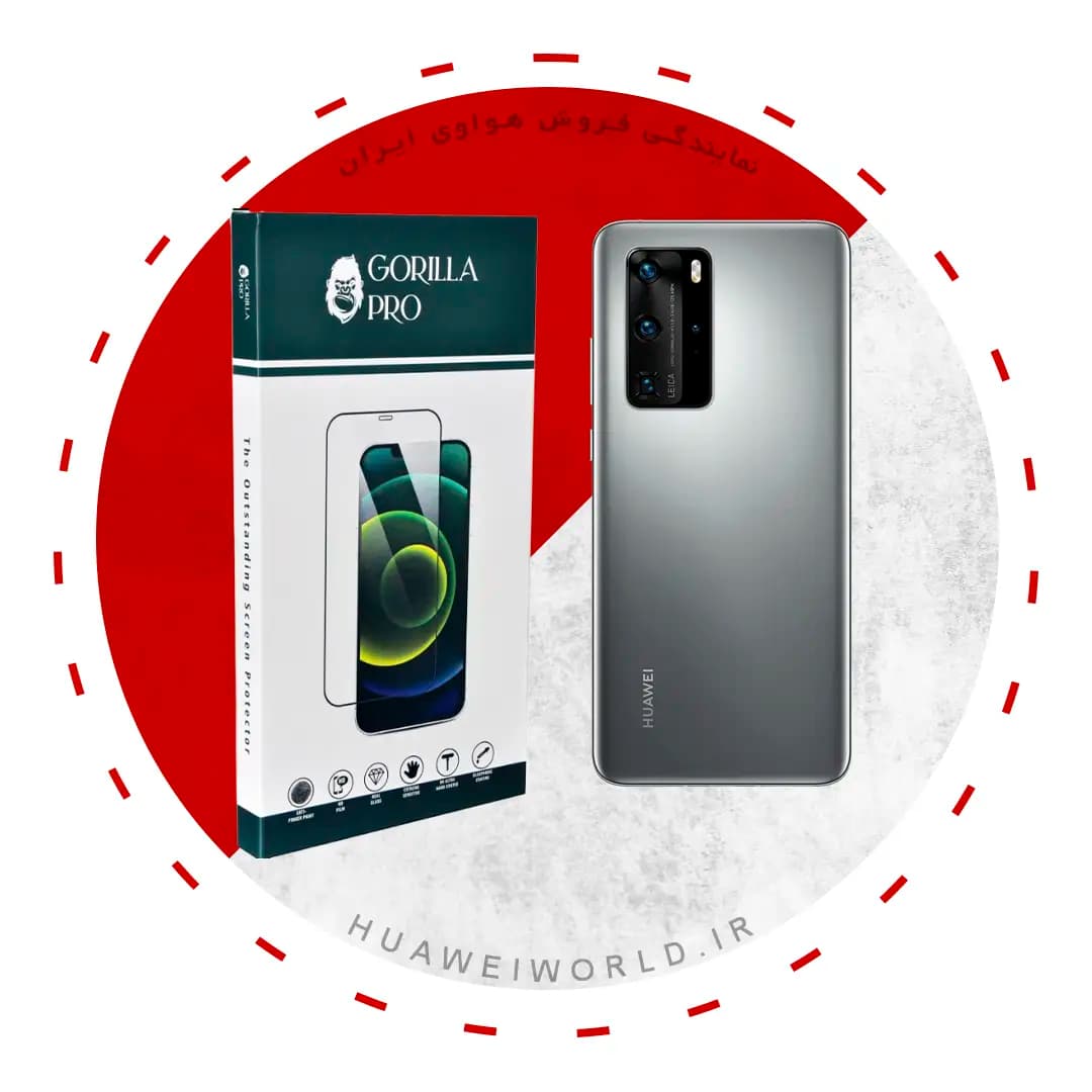 گلس و محافظ هیدروژلی (مات) بدنه گوشی هواوی مدل Huawei P40 Pro — تصویر ۲