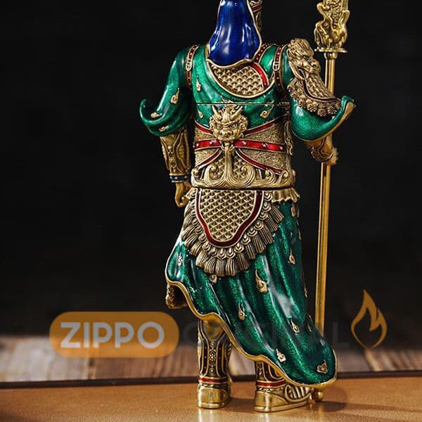 زیپو مدل Guan Yu گوان یو – سه بعدی — تصویر ۲