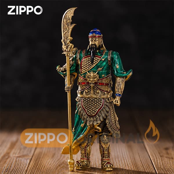 زیپو مدل Guan Yu گوان یو – سه بعدی