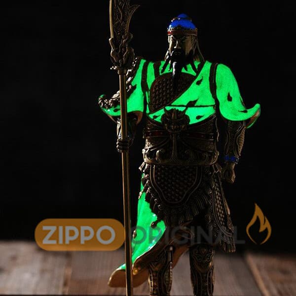 زیپو مدل Guan Yu گوان یو – سه بعدی — تصویر ۵