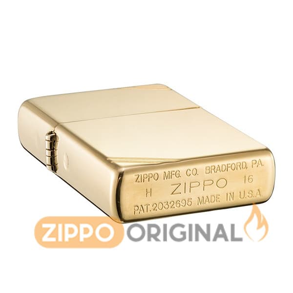 زیپو اصل کد 270 High Polish Brass Vintage — تصویر ۵