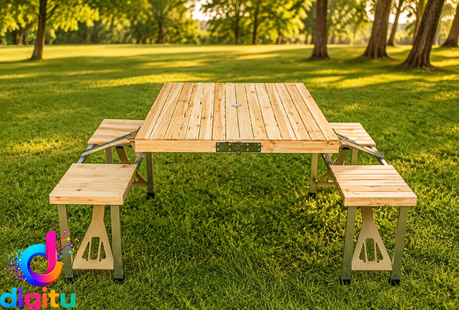Camping Table and Chairs Set مدل CT-150|میز و صندلی تاشو 4 نفره مناسب کمپینگ