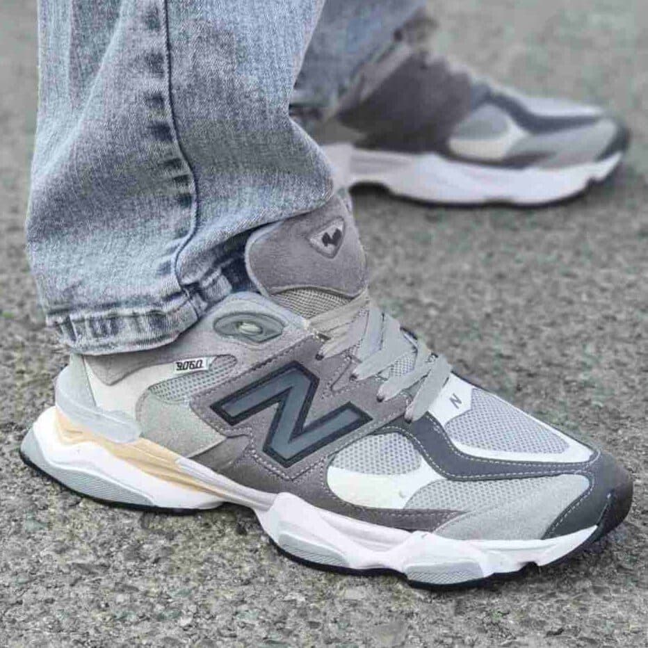 نیوبالانس 9060 New Balance مشکی سبز — تصویر ۶
