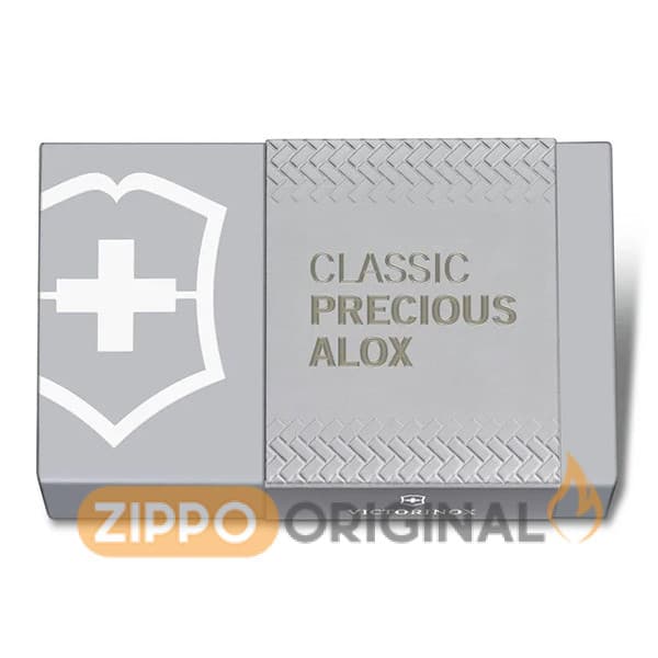 چاقوی ویکتورینوکس Precious Alox infinite gray — تصویر ۳