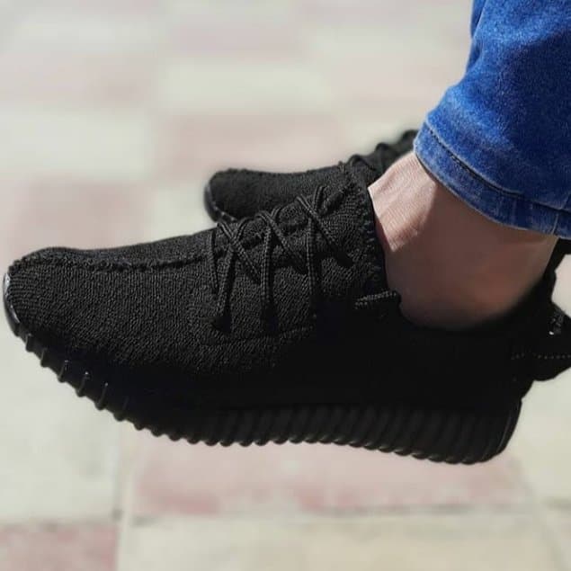 کتونی آدیداس یزی ۳۵۰ جورابی 👟 — تصویر ۲