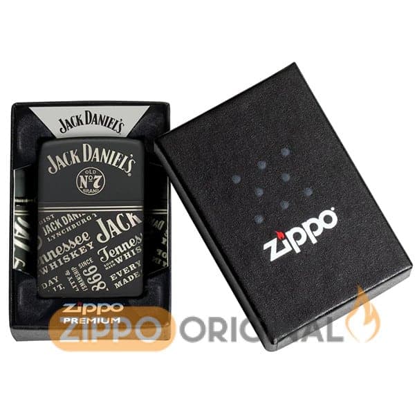 زیپو اصل کد 46279 Jack Daniel’s® Logos & Slogans — تصویر ۴