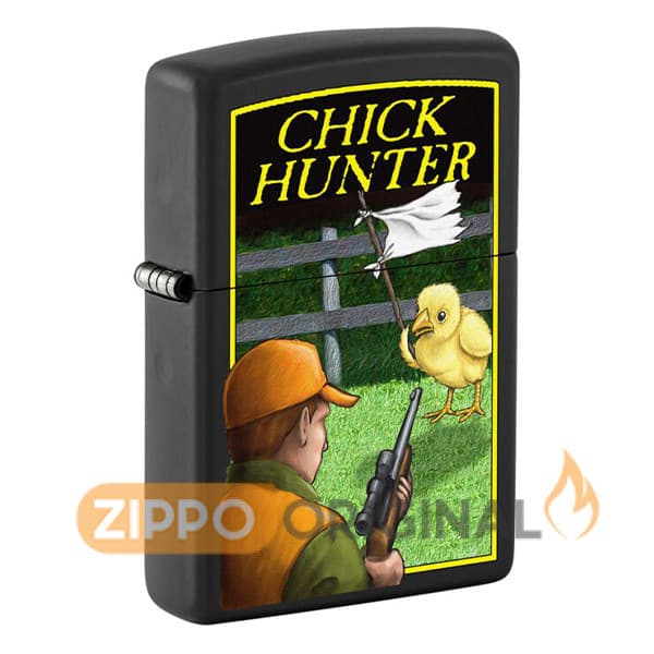 زیپو اصل کد 218 chick hunter — تصویر ۵