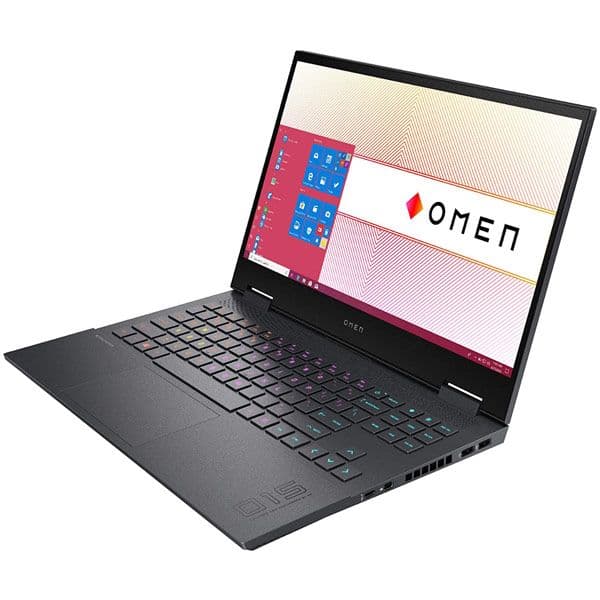 لپ تاپ HP Omen 15 Ryzen 7 4800H, 16GB Ram, 512GB SSD, 6GB Nvidia GTX 1660 Ti — تصویر ۳