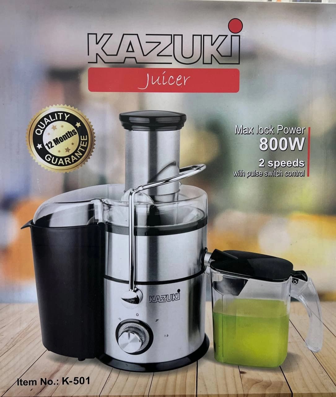 آبمیوه گیری کازوکی مدل K501 — تصویر ۴