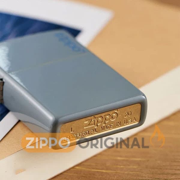 زیپو اصل کد 49452zl خاکستری — تصویر ۶