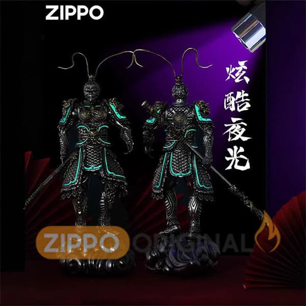 زیپو اصل مدل Sun Wukong – میمون شاه — تصویر ۵