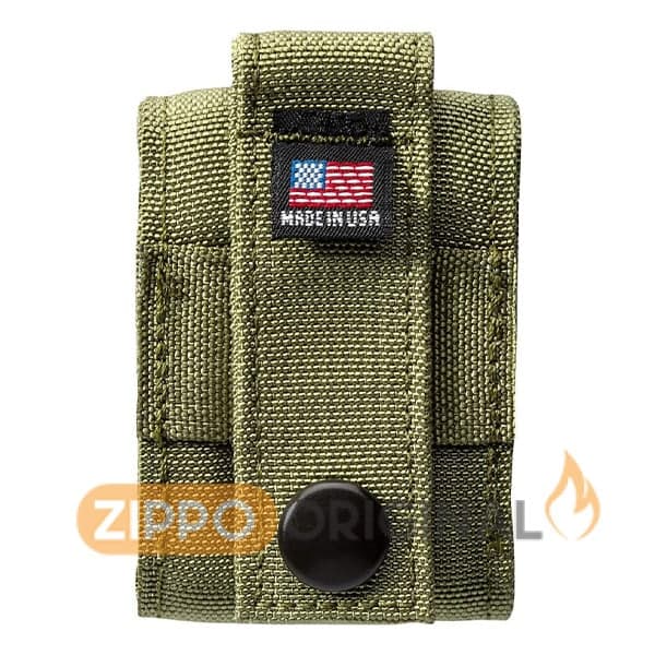 کیف اصلی زیپو برزنتی OD Green — تصویر ۲