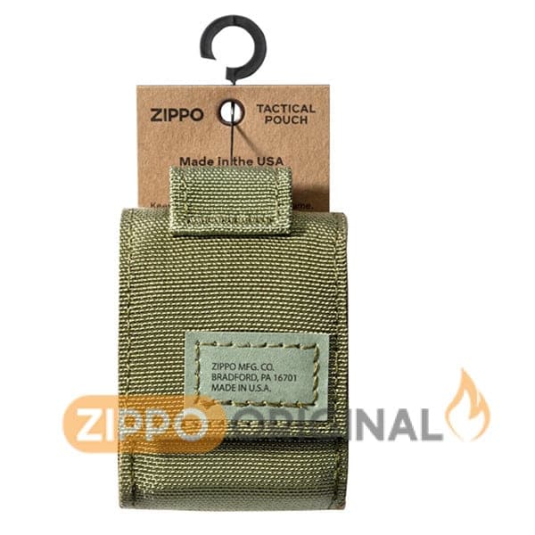 کیف اصلی زیپو برزنتی OD Green — تصویر ۴