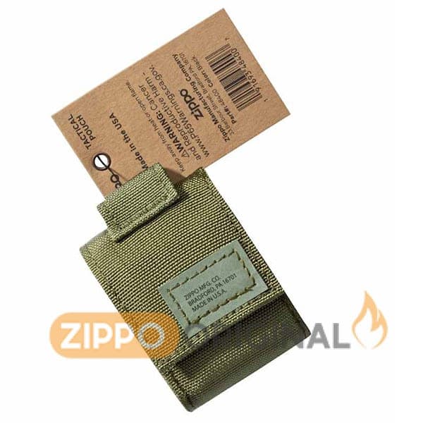 کیف اصلی زیپو برزنتی OD Green — تصویر ۵