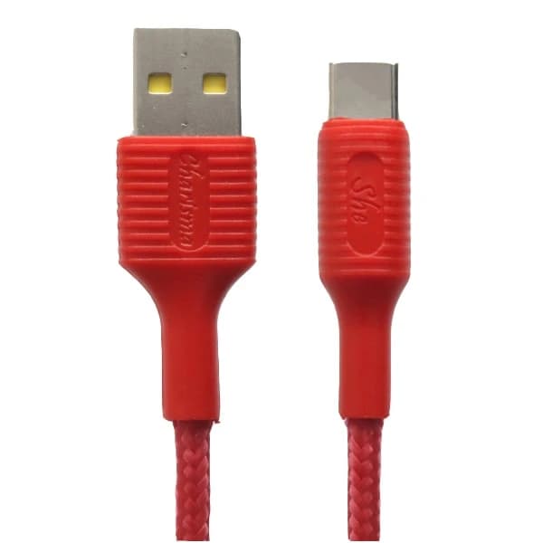 کابل شارژ شی کاریزما تایپ سی مدل صبا کد She113