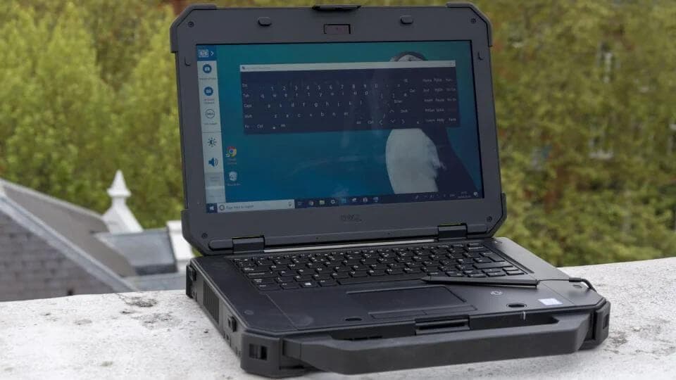 لپ تاپ نظامی صنعتی DELL RUGGED 7414 — تصویر ۶
