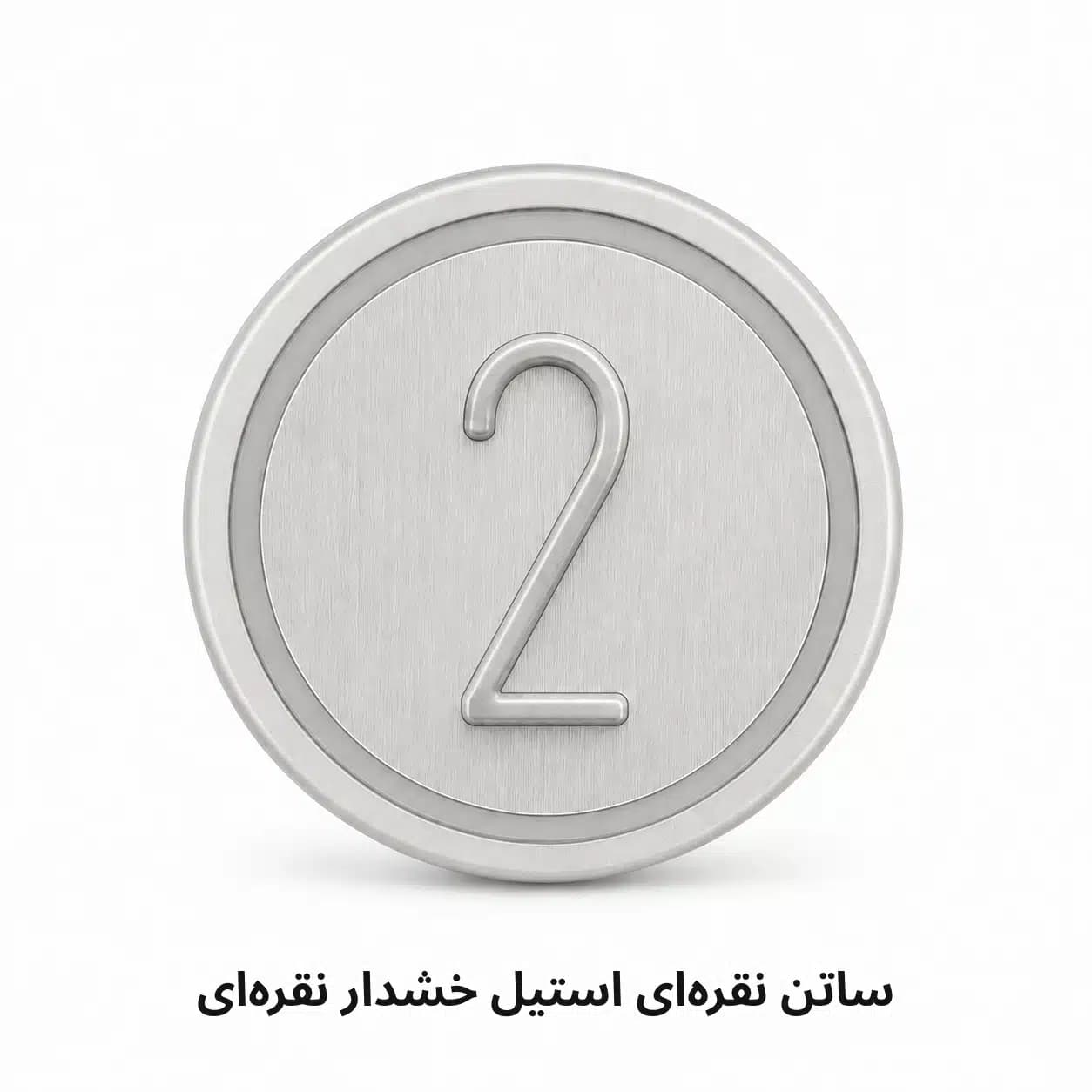 دکمه آسانسور طرح شیفر دایره کد PB210 — تصویر ۳