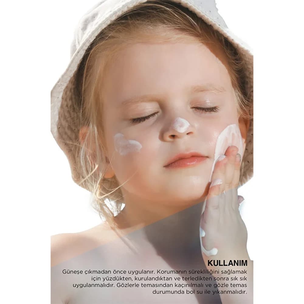 کرم ضدآفتاب مینرال بیوکسین +SPF50 مناسب پوست حساس نوزاد و کودک حجم 100 میلی‌لیتر — تصویر ۴