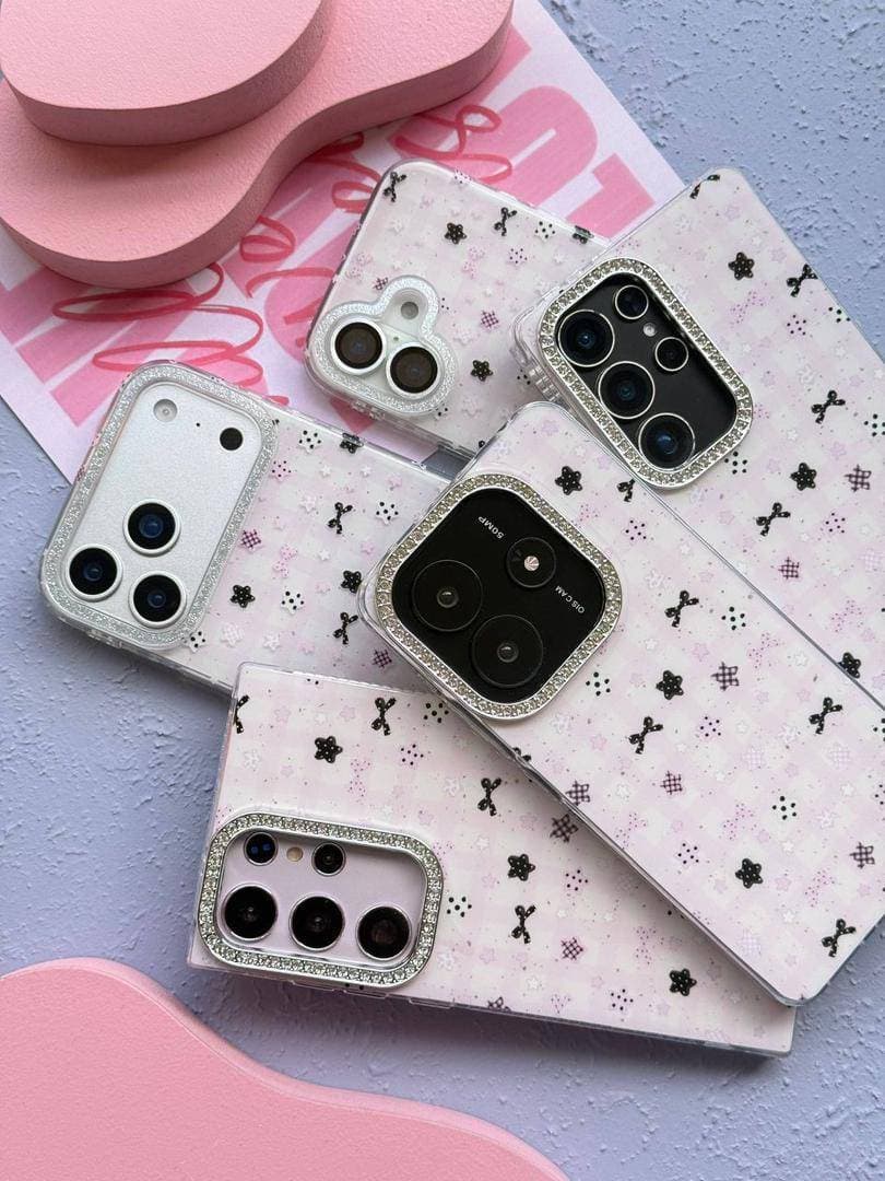 قاب Kawaii pink star آیفون 15 نرمال — تصویر ۲