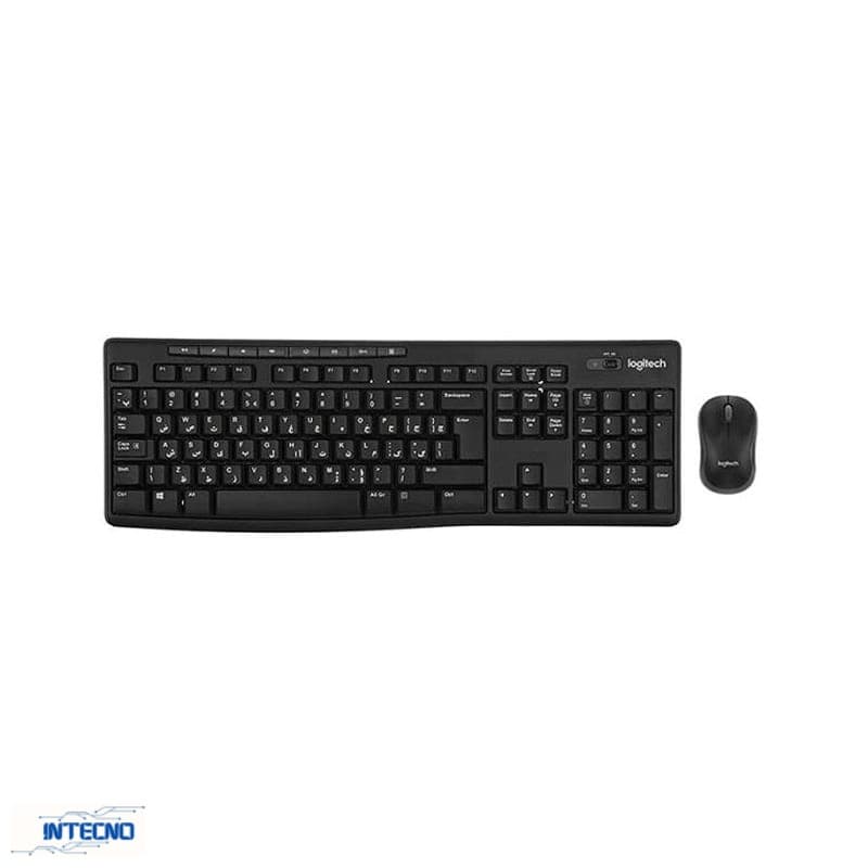 کیبورد و ماوس بی سیم لاجیتک مدل mk270(با گارانتی و حروف حک فارسی)