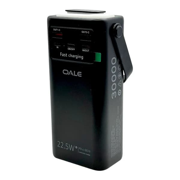 پاوربانک اوالی مدل T30000 ظرفیت 30000 میلی آمپر ساعت