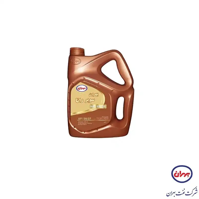 روغن موتور بهران سوپر رانا حجم ۴ لیتر گرید 5W-30 SN/CF
