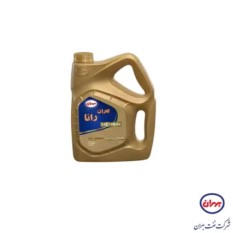 روغن موتور بهران رانا حجم ۴ لیتر گرید ۱۰W-40 SM/CF