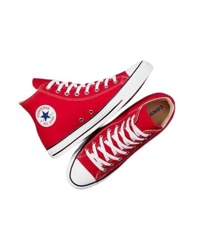 کانورس قرمز کلاسیک ساقدار | converse classic black high top