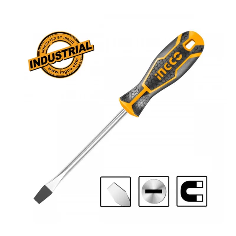 پیچ گوشتی تخت 100 میلی متر اینکو مدل HS285100 — تصویر ۳