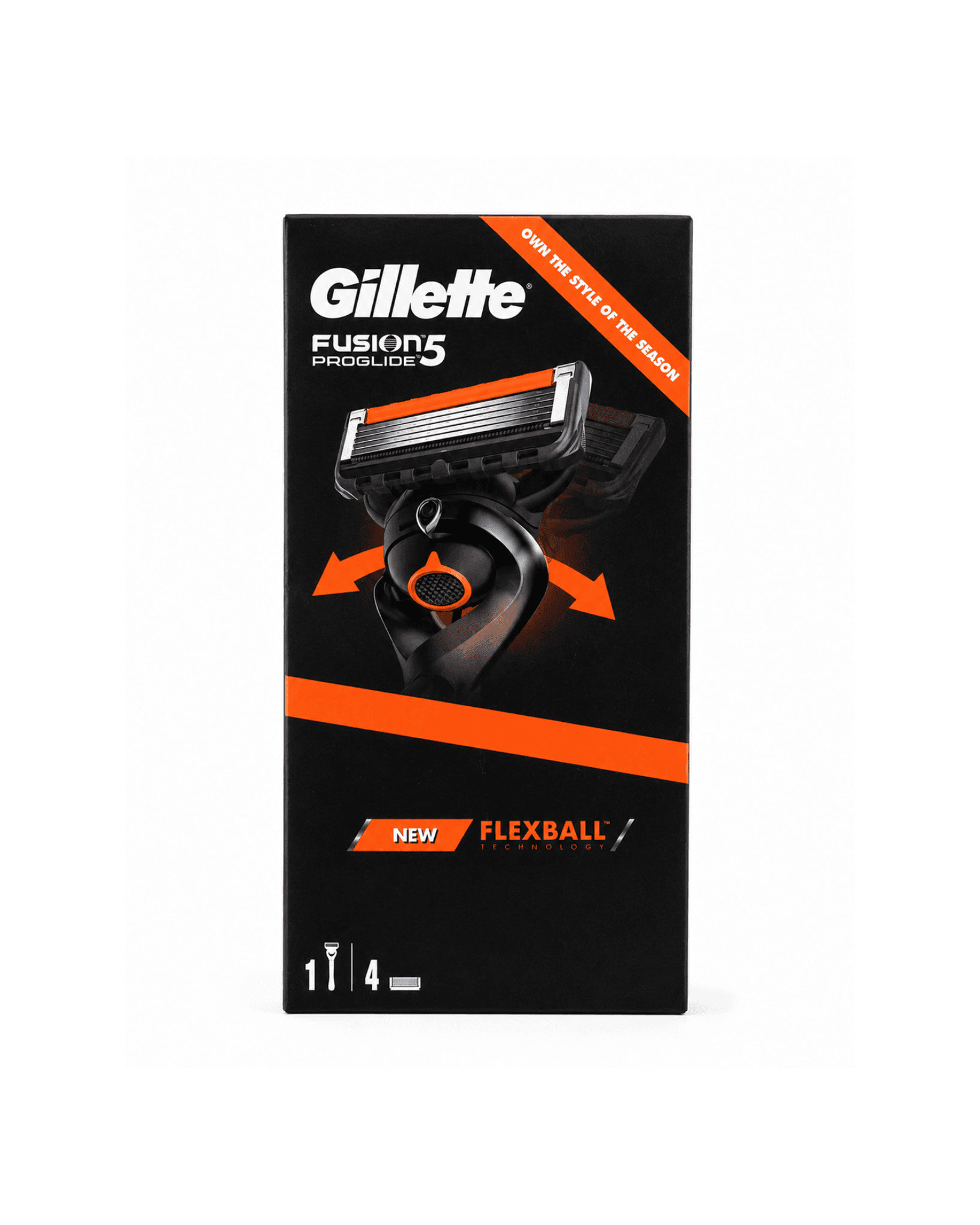 خودتراش مردانه ژیلت مدل Fusion5 ProGlide FlexBall به همراه 4 یدک — تصویر ۷
