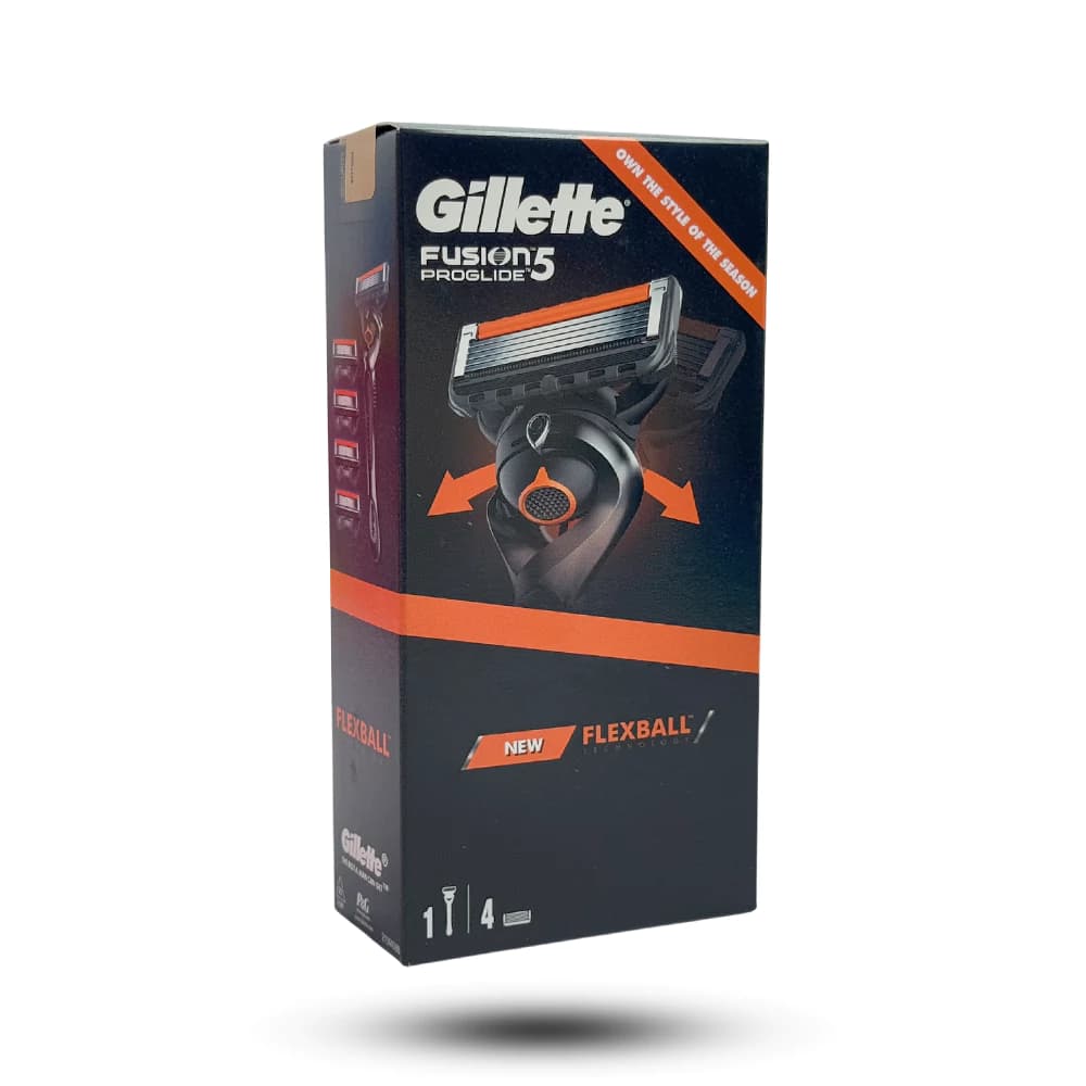 خودتراش مردانه ژیلت مدل Fusion5 ProGlide FlexBall به همراه 4 یدک — تصویر ۲