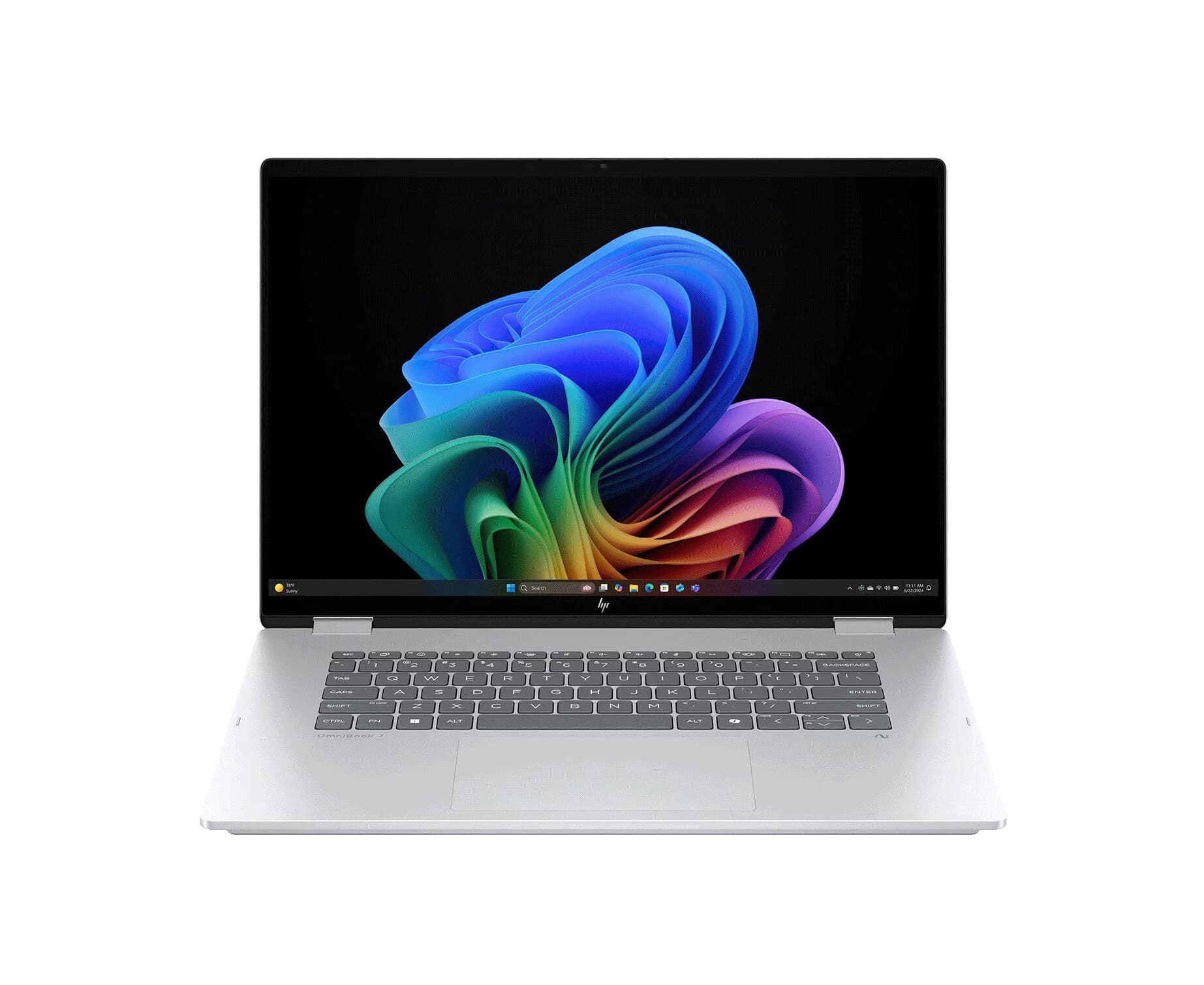 لپ تاپ HP OmniBook 7 Flip 16 Ultra 7 258V رم 32 گیگ SSD 1 ترابایت OLED لمسی 120Hz