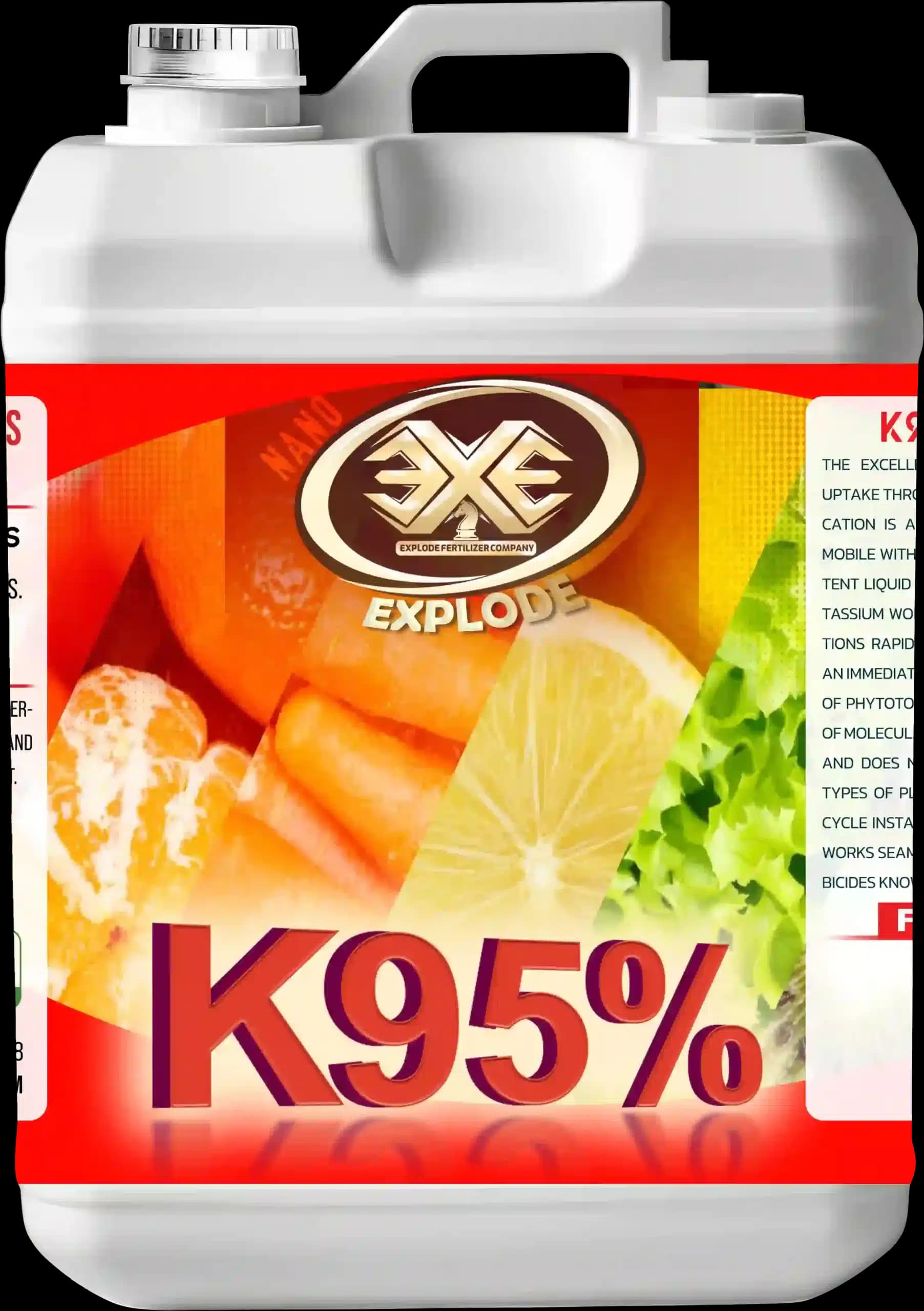 کود پتاس 95% اکسپلود 5 لیتری — تصویر ۵