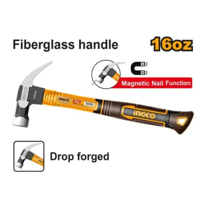 چکش 450 گرمی شناژکاری مگنت دار اینکو مدل HCH81016