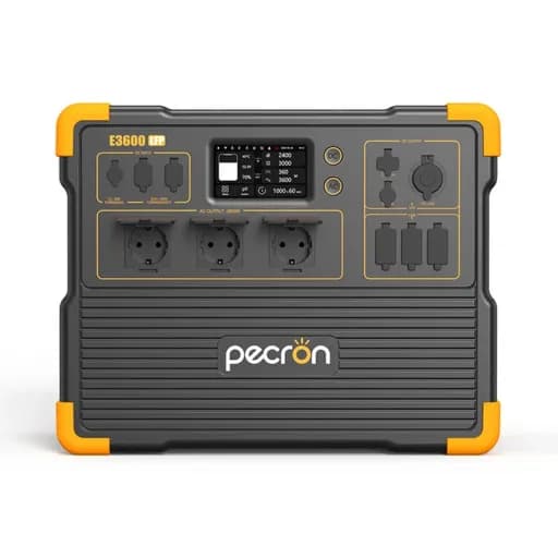 پاور استیشن 60000 میلی آمپر پکرون 3600 وات مدل Pecron E3600 LFP