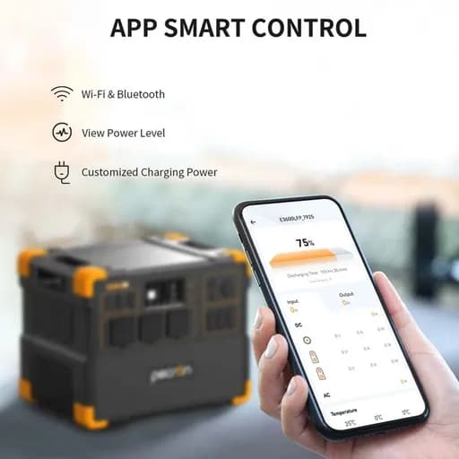 پاور استیشن 60000 میلی آمپر پکرون 3600 وات مدل Pecron E3600 LFP — تصویر ۴
