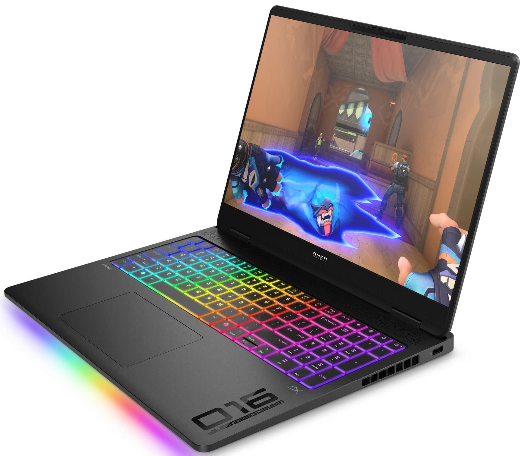 لپ تاپ گیمینگ HP Omen Max 16 با پردازنده Core Ultra 7-255HX، رم 16 گیگ، SSD یک ترابایت و RTX 5060 با نمایشگر 240Hz — تصویر ۳